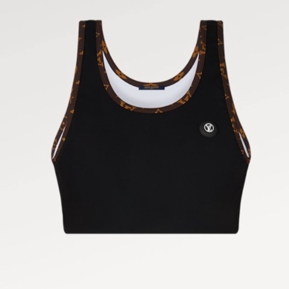 Louis Vuitton Sports Swim Bra Top FR36/US 4